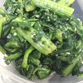 HIRO学生's cooksnap of when they made ごま屋が教える「ほうれん草の胡麻和え」.