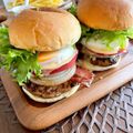 みほの☆'s cooksnap of when they made 大満足☆佐世保バーガー☆.