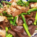 ドドレミ♪'s cooksnap of when they made きくらげとにんにくの芽と豚肉炒め.