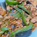 ☆hiroppy☆'s cooksnap of when they made 10分！ピーマンとなすの挽き肉炒め.