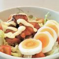 イエローバード's cooksnap of when they made パワーサラダ✨男子ごはん♪赤鶏サラダ丼.
