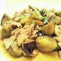 イエローバード's cooksnap of when they made ✿豚こまと茄子のコク旨炒め✿.