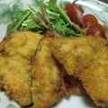 megumage's cooksnap of when they made 開いて作る正統派鯵(アジ)フライ.