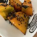 67luna's cooksnap of when they made かぼちゃのハチミツかけ.