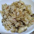 ひっこ's cooksnap of when they made こがし醤油の舞茸ガーリックチャーハン♪.
