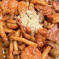 ちび☆あず's cooksnap of when they made 鶏胸肉の赤ワイン煮込み.