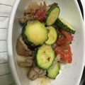 ゆかyouca's cooksnap of when they made ズッキーニと豚肉のトマト炒め.