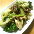 ねっちゃんっ's cooksnap of when they made カレー風味のセロリ炒め.