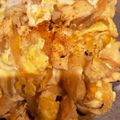 ゆちゃぷに's cooksnap of when they made フライパンで簡単！とろとろ半熟親子丼♪.