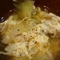 しんにし's cooksnap of when they made 豚肉とレタスのスープ.