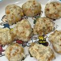 ペロリ55's cooksnap of when they made 離乳食手づかみ☆納豆と玉ねぎのご飯おやき.