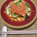 ダマさんとソラちゃん's cooksnap of when they made 和バルサミコソースで刺身カルパッチョ.