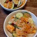料理に目覚めた高校生's cooksnap of when they made 速攻おつまみ☆はんぺんのキムチマヨ和え.