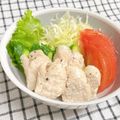 ゆづキッチン's cooksnap of when they made レンジで＊お手軽ささみのサラダチキン＊.