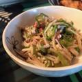 クック☆やーっ！'s cooksnap of when they made 夏向き副菜☆オクラとえのきの梅肉ごま和え.