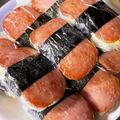 takatiho's cooksnap of when they made 簡単 手を汚さずにスパムおにぎり.