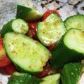 ミラクルクルygro's cooksnap of when they made キュウリとプチトマトの簡単サラダ.