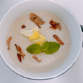 わーさー's cooksnap of when they made 桃の丸ごと冷製スープ.