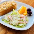ねっちゃんっ's cooksnap of when they made レタスとハムのマヨサラ(包丁要らず）.
