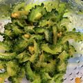 まぐきち's cooksnap of when they made ゴーヤのピーナッツ和え.