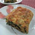 イベ長's cooksnap of when they made ニラと塩昆布のごちそう卵焼き.