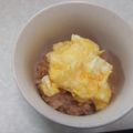 きらり流れ星's cooksnap of when they made マグカップで簡単オムライス♪.