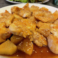 わか★'s cooksnap of when they made 簡単◎旨◎鶏胸肉と長芋の甘酢炒め煮.