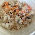クック9QB6MP☆'s cooksnap of when they made 超簡単☆炊飯器にいれるだけ鮭炊き込みご飯.
