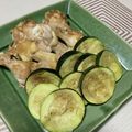 eruta's cooksnap of when they made 手羽元とズッキーニのオーブン焼き♡.