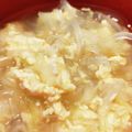 茶トラキッズ's cooksnap of when they made 【ふわふわ玉子と春雨の鶏ガラスープ】♪.
