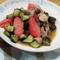ぴんくおうじ's cooksnap of when they made 夏のお野菜と鶏モモ肉の炒めもの.