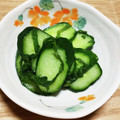 ぶーか's cooksnap of when they made きゅうりと大葉の浅漬け.