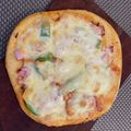chika0808's cooksnap of when they made デュラムセモリナ粉で、本格ピザ生地.