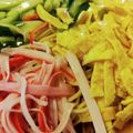 geullaha's cooksnap of when they made マルタイラーメンで作る冷やし中華.