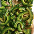 トリノオリンピック☆'s cooksnap of when they made ゴーヤと茗荷と生姜のおつまみ.