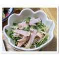ゆけり３兄弟's cooksnap of when they made ハムと貝割れの簡単彩りサラダ…☆.