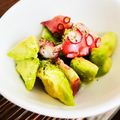 kinniko's cooksnap of when they made アボカドとたこの（超）簡単マリネ.