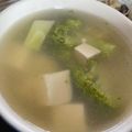 ぷーとんR's cooksnap of when they made ブロッコリーのシンプル中華スープ.