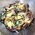 こはる・▽・'s cooksnap of when they made さっぱりと…なすとしらすの梅和え.