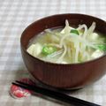 umemodoki's cooksnap of when they made もやしとオクラの簡単！ズボラお味噌汁♪.