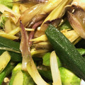 まちゃ之助's cooksnap of when they made オクラと茗荷の炒め物.