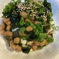 yu🐓's cooksnap of when they made 冷奴に飽きたら…わかめ納豆豆腐♩.