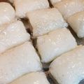 麻's cooksnap of when they made 離乳食に お粥、軟飯、ご飯ラップの包み方.