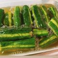 ミラマリ's cooksnap of when they made 我が家のきゅうりのビール漬け★.