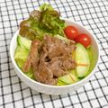 ゆづキッチン's cooksnap of when they made お肉やわらか〜☆焼肉サラダ♬.