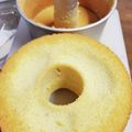 ハチ8コロ8's cooksnap of when they made バナナ・シフォンケーキ.