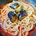 ryumi58's cooksnap of when they made トマトジュースで☆ナスのパスタ♪.