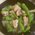 ＋SUN3's cooksnap of when they made 万願寺とうがらしと鶏肉のポン酢醤油炒め.