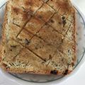 花花里's cooksnap of when they made コンチャトースト　メロンパントースト.