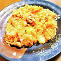 motomi♪'s cooksnap of when they made 簡単♪ 初めての豚キムチ炒飯.